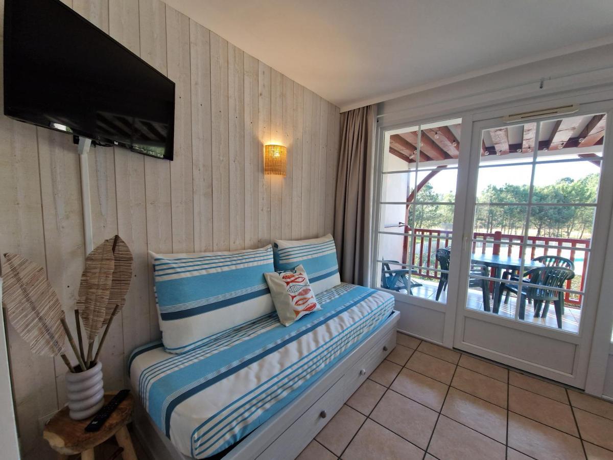 Appartements Au Coeur Du Golf, Proche Du Lac Et Velodyssee Biscarrosse Exteriér fotografie