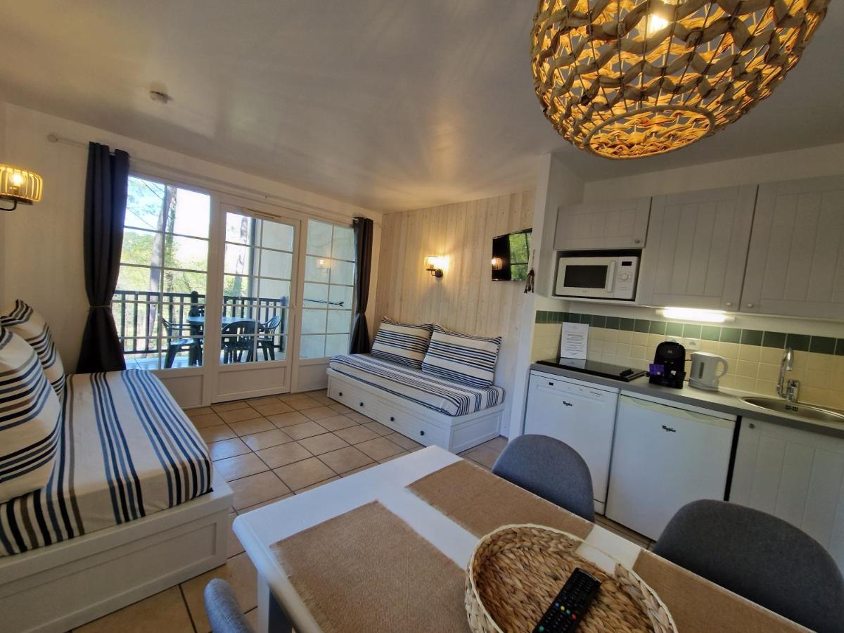 Appartements Au Coeur Du Golf, Proche Du Lac Et Velodyssee Biscarrosse Exteriér fotografie