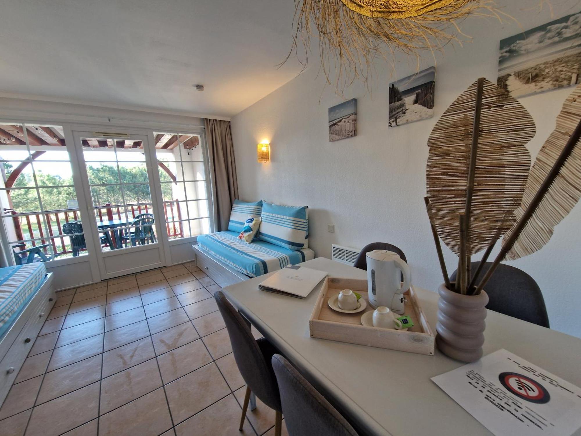 Appartements Au Coeur Du Golf, Proche Du Lac Et Velodyssee Biscarrosse Pokoj fotografie